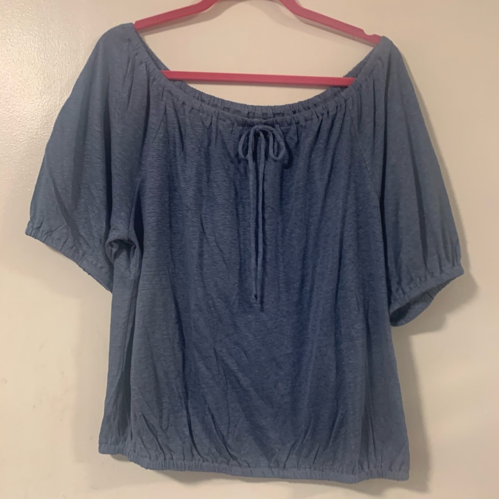 New Loft sz Large peasant style t shirt